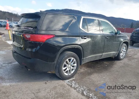 2021 Chevrolet Traverse Awd Ls z USA, uszkodzony, nr VIN 1GNEVFKW3MJ174034